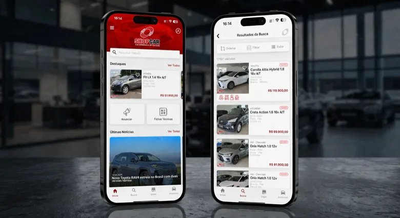 App de Revenda de Carros — Consolidated car resale marketplace